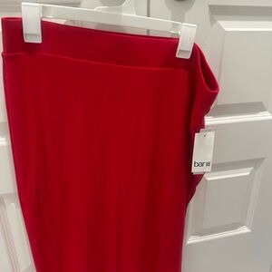 Bar III Red Skirt